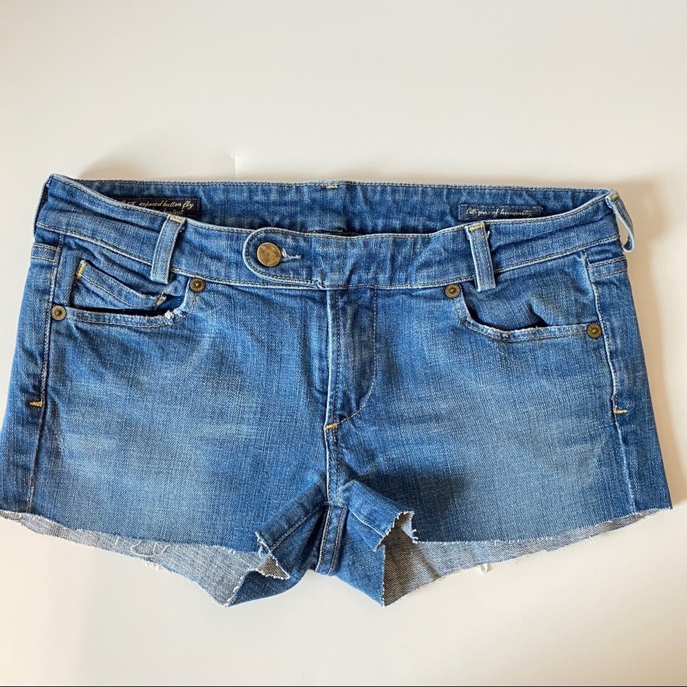 Citizen For Humanity Denim Button Cutoff Shorts